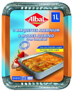 Albal Molde Aluminio 10 Canelones (3)