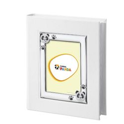 Álbum Cartón Rígido 20x25cm PA3012/20B Panda Porta Foto 13x18cm