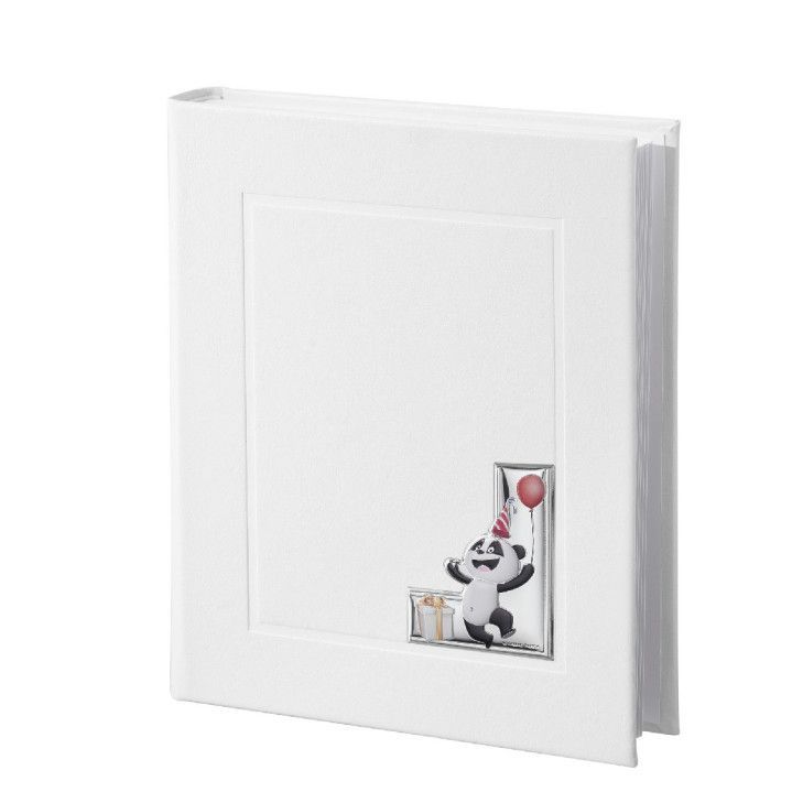 Álbum Cartón Rígido 20x25cm PA3033/20B Panda & Globos Porta Foto