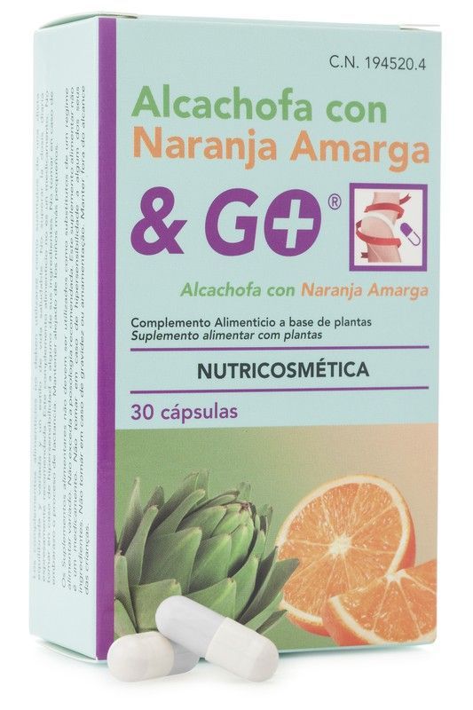 Alcachofa Con Naranja Amarga & Go 30 Cap