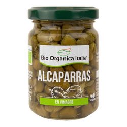 Alcaparra vinagre bio organica italia 140g bio ecológico