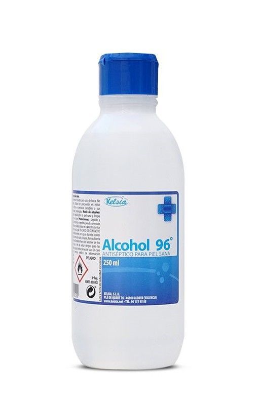 Alcohol 96º 250ml Kelsia