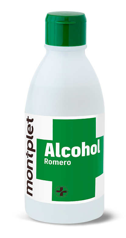Alcohol de romero 250ml Montplet