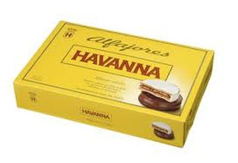 Alfajores havanna mixtos 6 piezas 306 g
