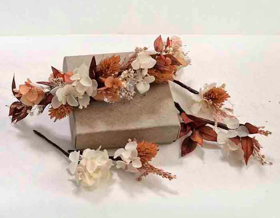 Alfiler con Horquilla Flor Pelo Afrodita