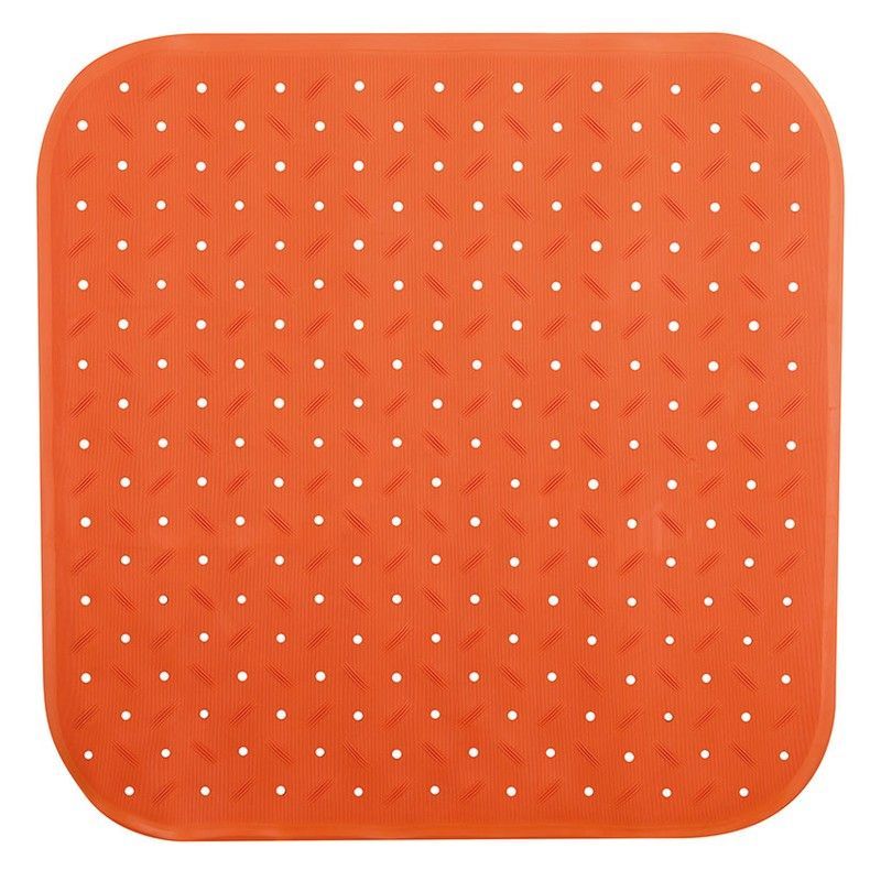 Alfombra Bañera Classic 54X54Cm. Naranja