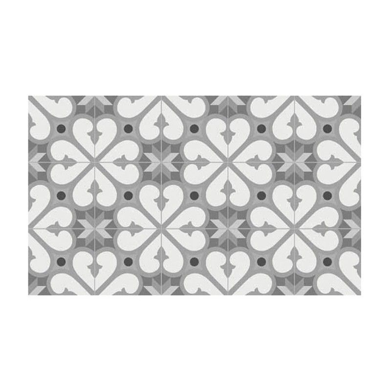 Alfombra Croma Bcn Grises 45x75 Cm