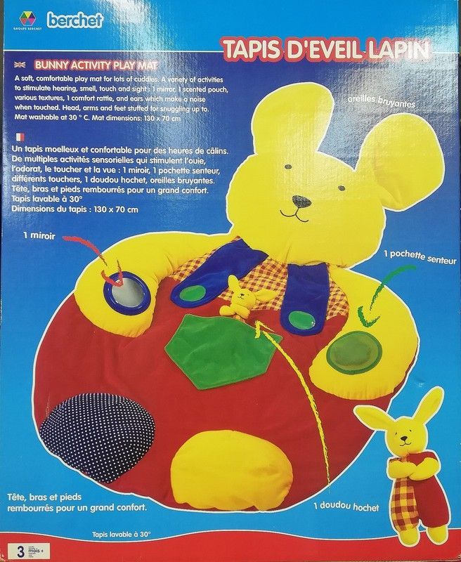 Alfombra de actividades Conejito – Berchet