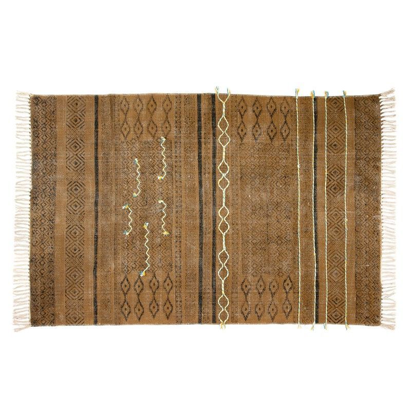 Alfombra de algodón multicolor, 180 x 120 cm | Kalahari