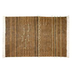 Alfombra de algodón multicolor, 180 x 120 cm | Kalahari