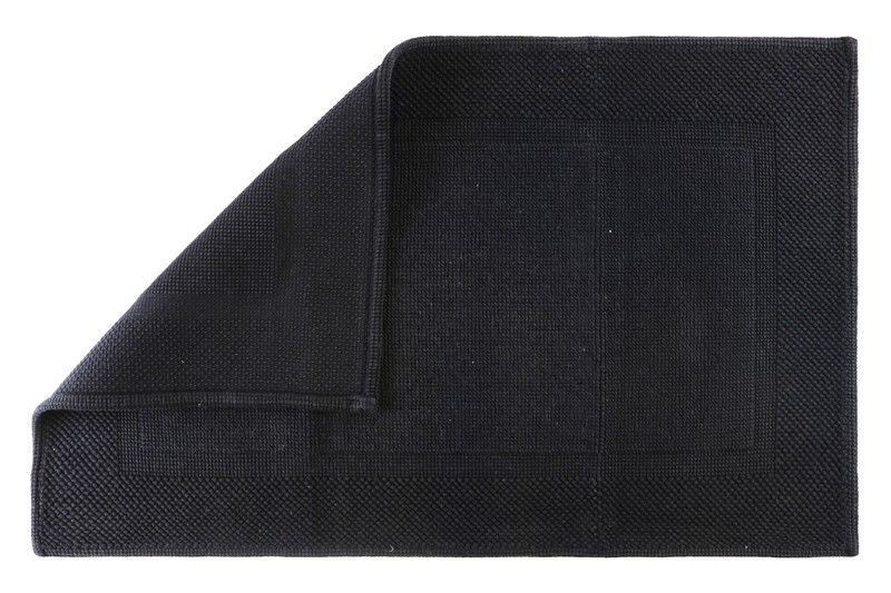 Alfombra de Baño Negro 50x80 Lofty