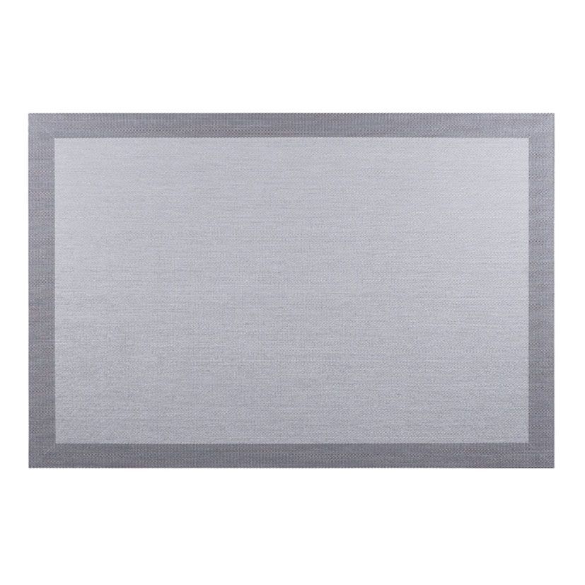 Alfombra De Exterior Vinilo Gris 120x180