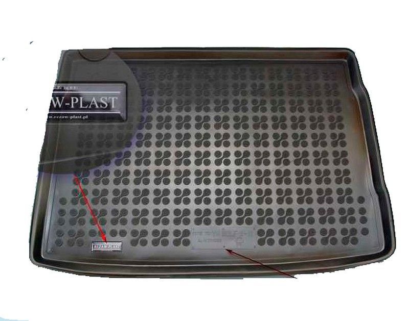 Alfombra maletero GOLF VI 03>12 con llanta de repuesto normal