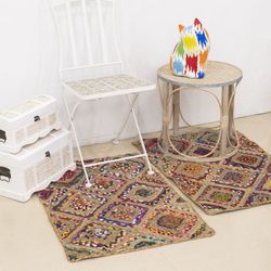 Alfombra Multicolor 60x90 cms