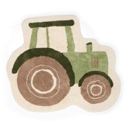 Alfombra Tractor con Latex (110x110 cm) Pequeña Granja Little Dutch