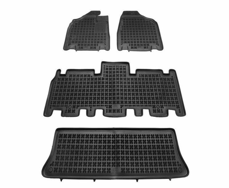 Alfombras Caucho Kia Carnival II desde 2005 >2014 7 plazas