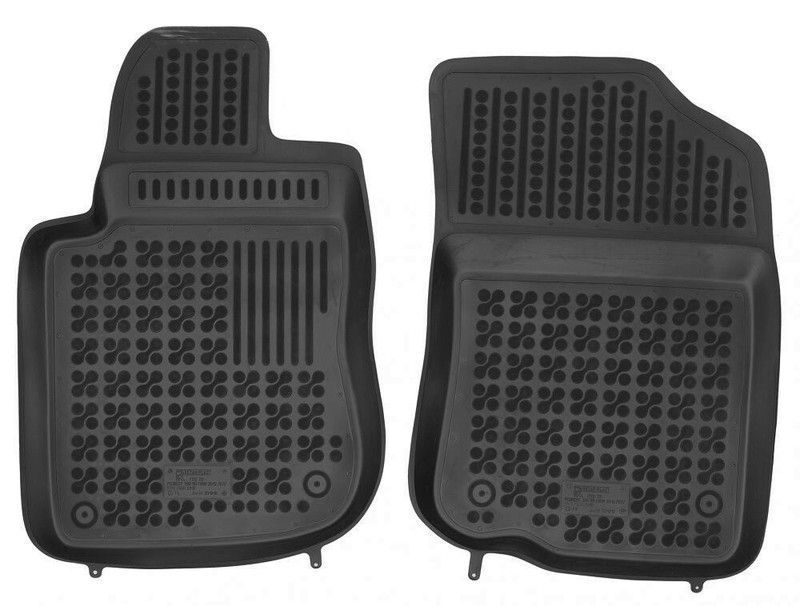 Alfombrilla caucho P.  208 Van 2012> – delanteras  2-piezas