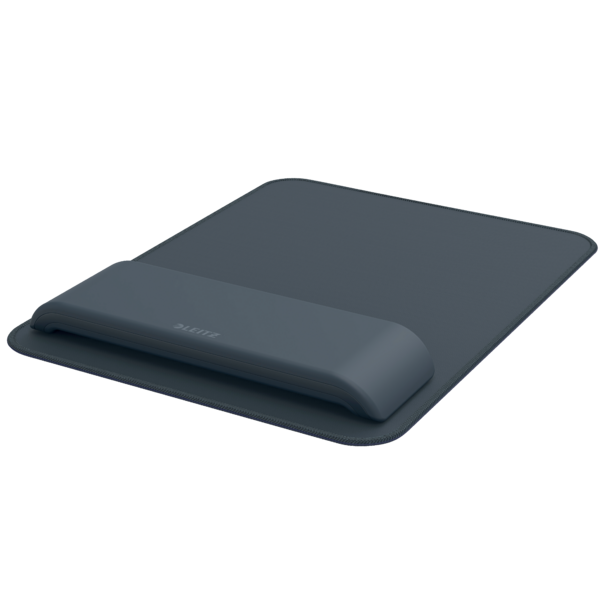 Alfombrilla para ratón con reposamuñecas ajustable Leitz Ergo, gris oscuro