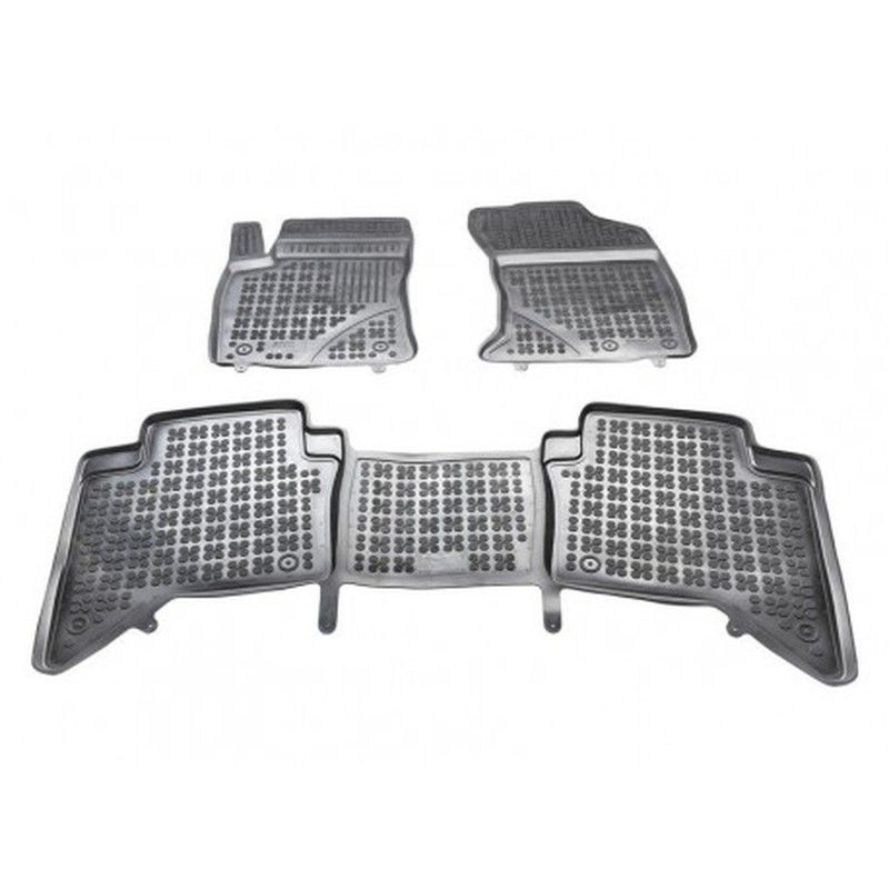 Alfombrillas caucho HILUX (AN120, AN130) 4 p. 2015>