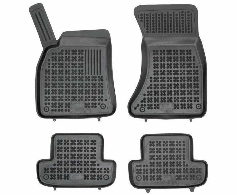 Alfombrillas Caucho Negro Audi A5  (cabrio, coupe) desde 2007