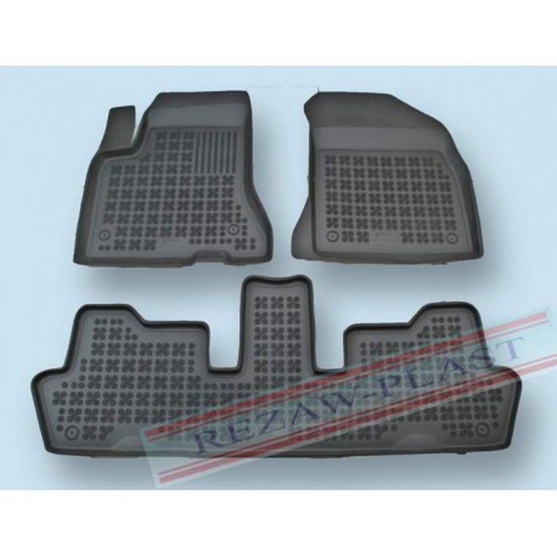 Alfombrillas Goma Caucho Negras C4 Picasso I y Grand Picasso 06>13