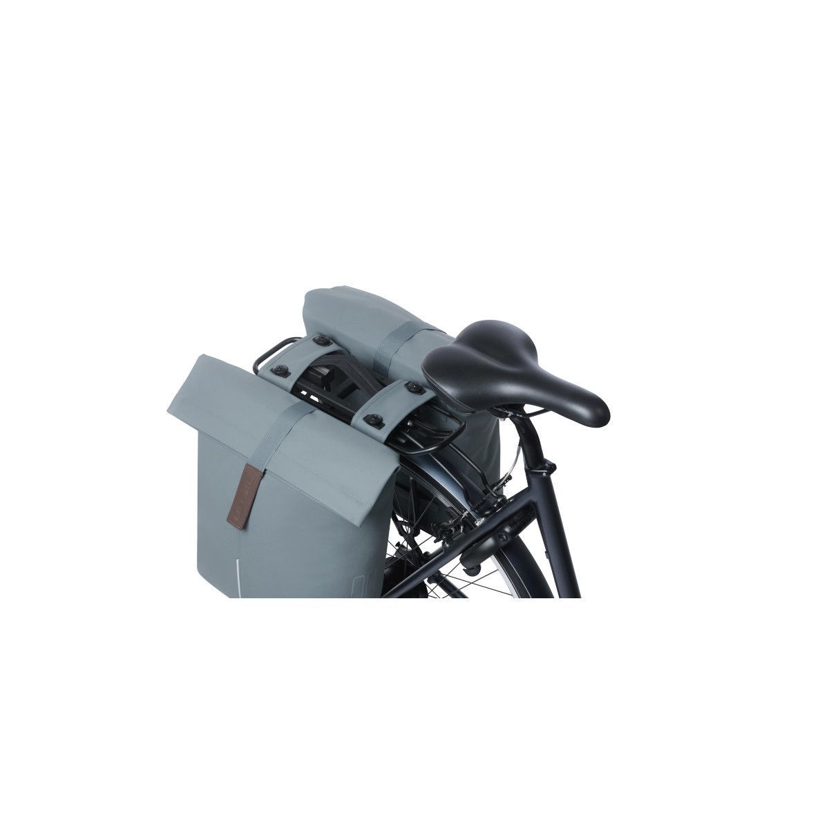 Alforjas BASIL "City" MIK, 28-32L, azul grafito