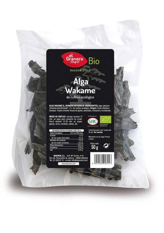 Alga Wakame Bio 50 Gr