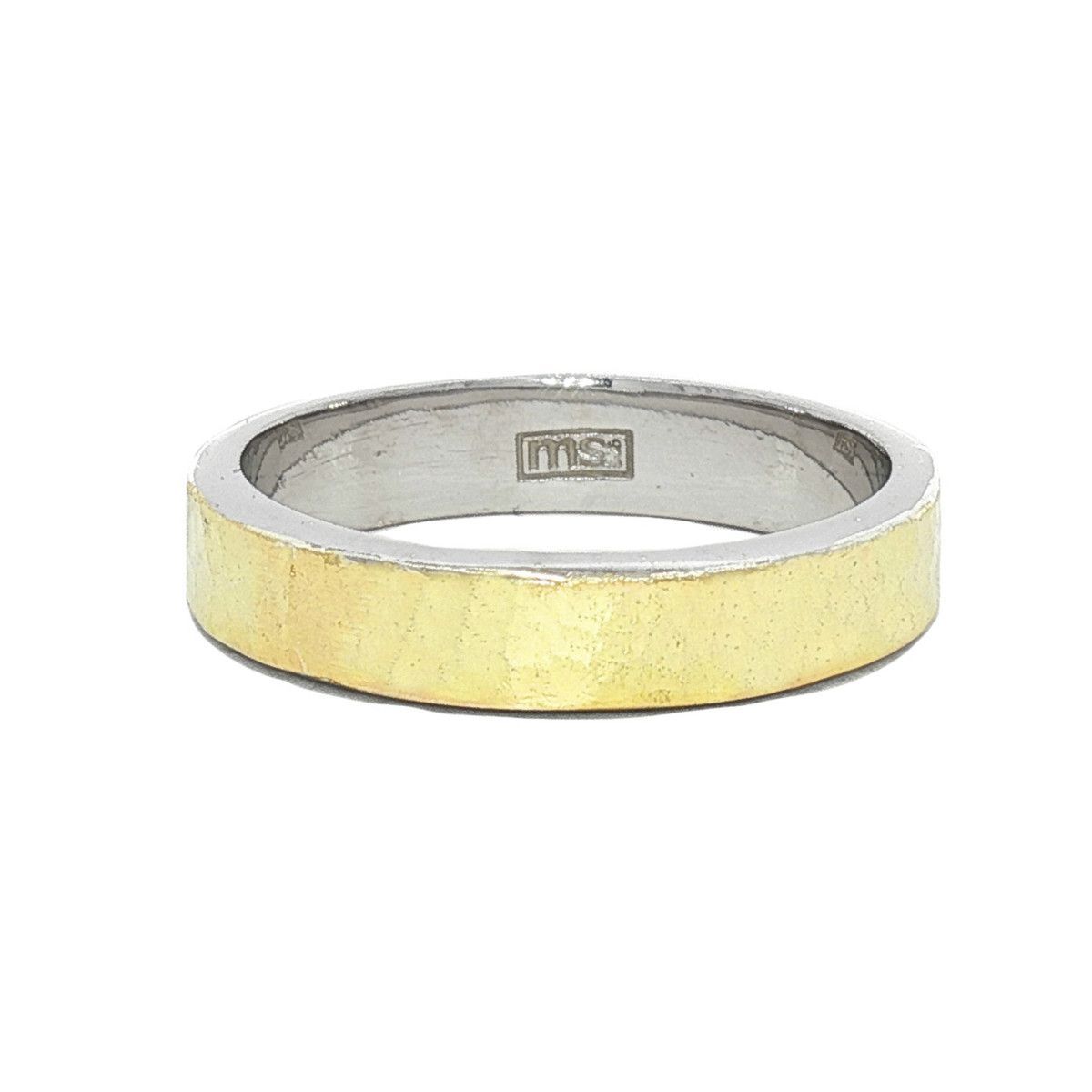 Alianza MIQUEL SARDÀ de plata y oro 18kts. 26190/22