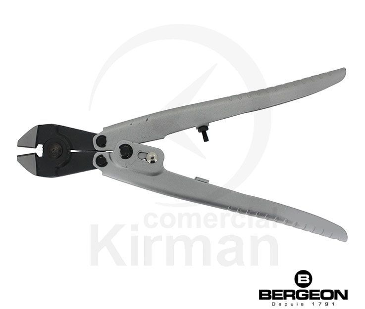 Alicate Acero Bergeon 20098 Para Cortar Arboles De Casting Con Bloqueo