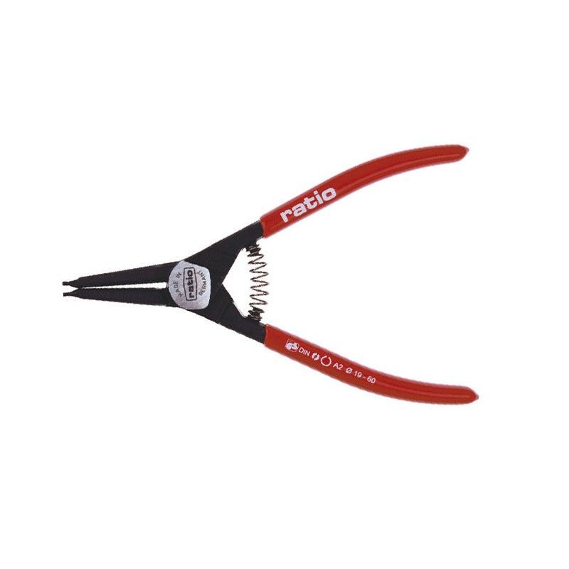 Alicates arandelas RATIO ProSeries Alicate P/Arand.Ext.Bca.Rect.175Mm.Ratio