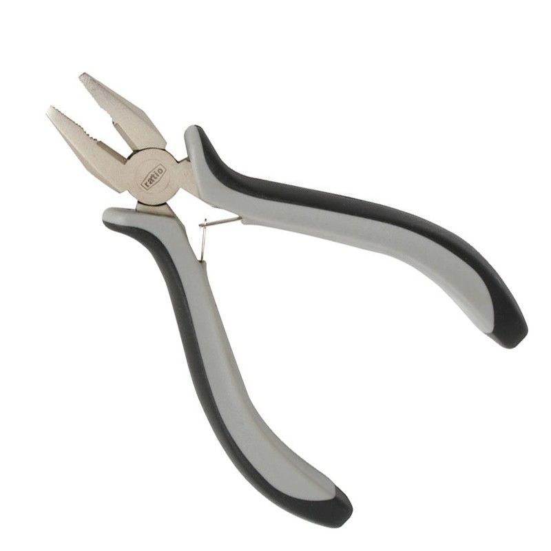 Alicates electrónica RATIO serie Mini Alicate Universal 125Mm.Ratio