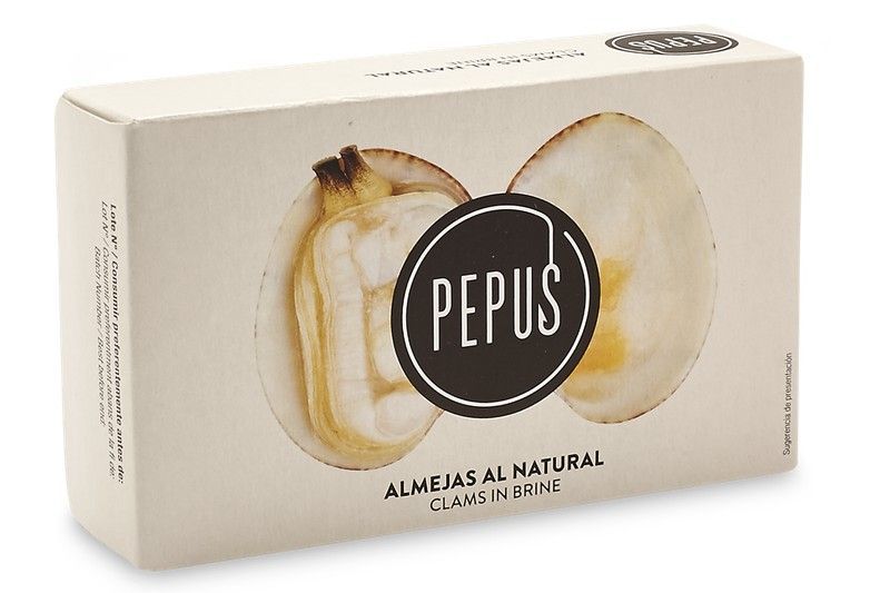 Almejas al natural pepus