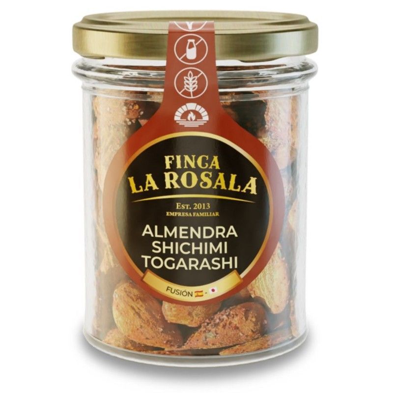 Almendra Especies Japonesas Tarro 90 grs Frutos Secos La Rosala