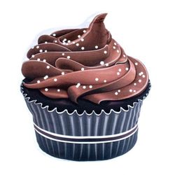 Almohada Cupcake Chocolate 9001