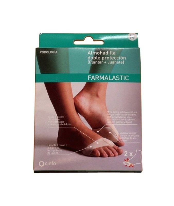 Almohadilla Metatarsal Farmalastic Doble Proteccion
