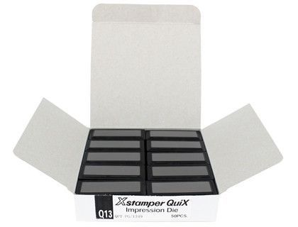 Almohadilla x'stamper quix para sello q-13