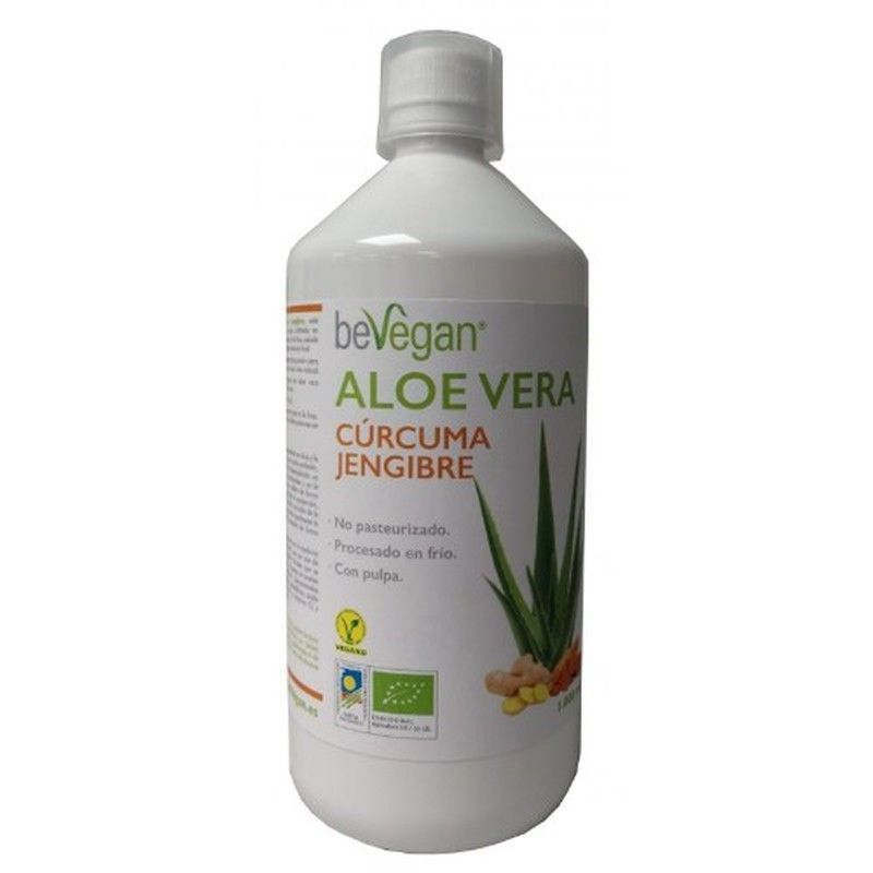 Aloe Vera Con Curcuma Y Jengibre 1l