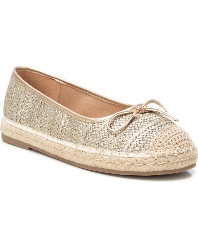 Alpargata plana metalizada Xti Oro