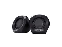 Altavoces trust polo 2.0 4w usb control de volumen color negro