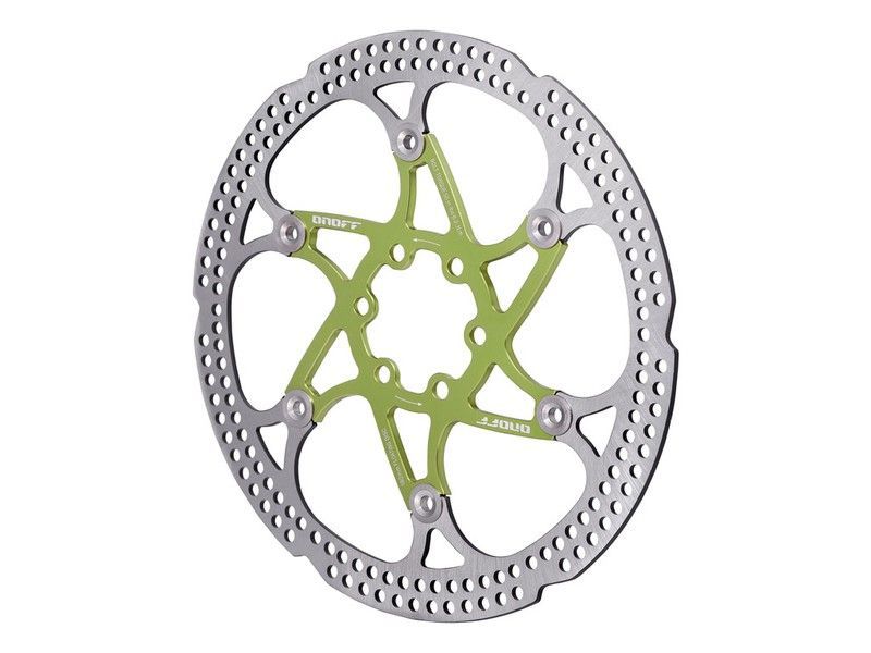 Am disco onoff flotante 203mm verde nrm