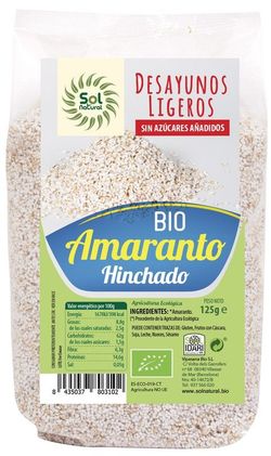 Amaranto Hinchado Bio 125 G
