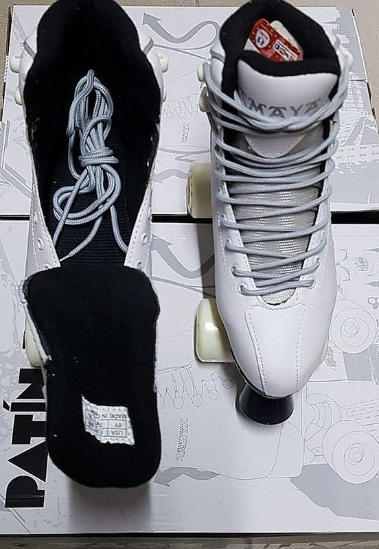 Amaya – Patines Bota 4 Ruedas blancos 35