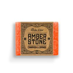 Amber Stone Cinnamon & Orange Cera Aromas Boles Olor