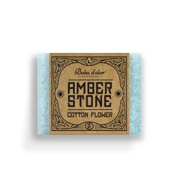 Amber Stone Cotton Flower Cera Aromas Boles Olor