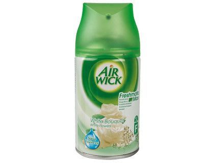 Ambientador Air Wick White Flowers Recambio de 250 Ml para Aparato Air Wick Freshmatik