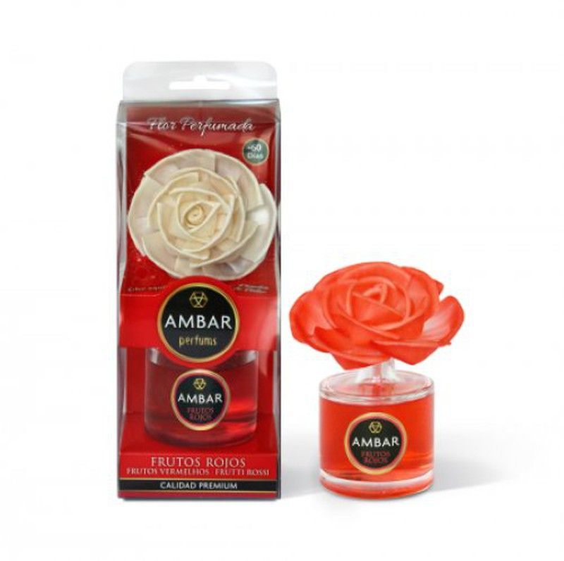 Ambientador Ambar Flor Perf. Frut.Rojos