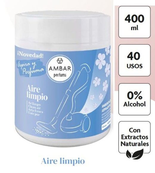 Ambientador Aspirador Aire Limpio 400Ml