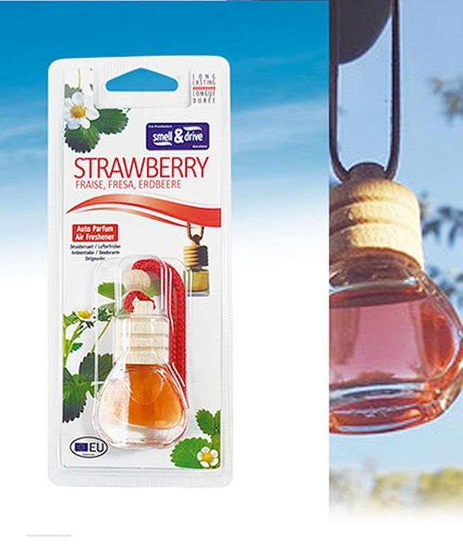 AMBIENTADOR "BOTTLE" FRAGANCIA STRAWBERRY