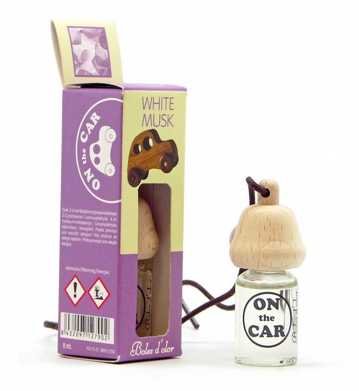 Ambientador Coche White Musk Boles Olor On the car