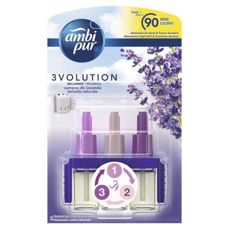 Ambipur 3 Volution Recambio Lavanda